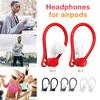 Держатель с ушным крючком, совместимый с беспроводными наушниками Airpods, Bluetooth-наушниками, силиконовый чехол с защитой от потери, аксессуары для ушных крючков