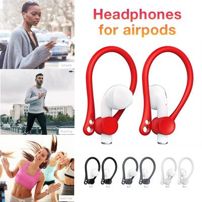 Держатель с ушным крючком, совместимый с беспроводными наушниками Airpods, Bluetooth-наушниками, силиконовый чехол с защитой от потери, аксессуары для ушных крючков