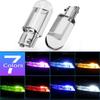 Car Width Indicator Light T10 Crystal Transparent Integrated LED Small Car Light COB Highlight W5W License Plate Light Reading Light