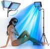 Ultraviolet Tanning Lamp 50W Solarium Lamp for Tanning Body 96PCS Blue Light Lamp Wavelength 460nm & 480nm Skin Care