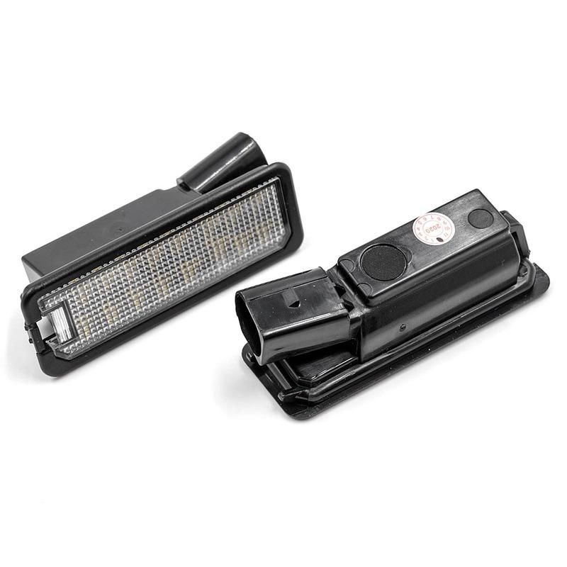 2Pcs Canbus LED License Number Plate Light For 2018-2022 Seat Ibiza V 06-22 Leon Toledo Exeo Altea Rear Tail light #1K8943021C