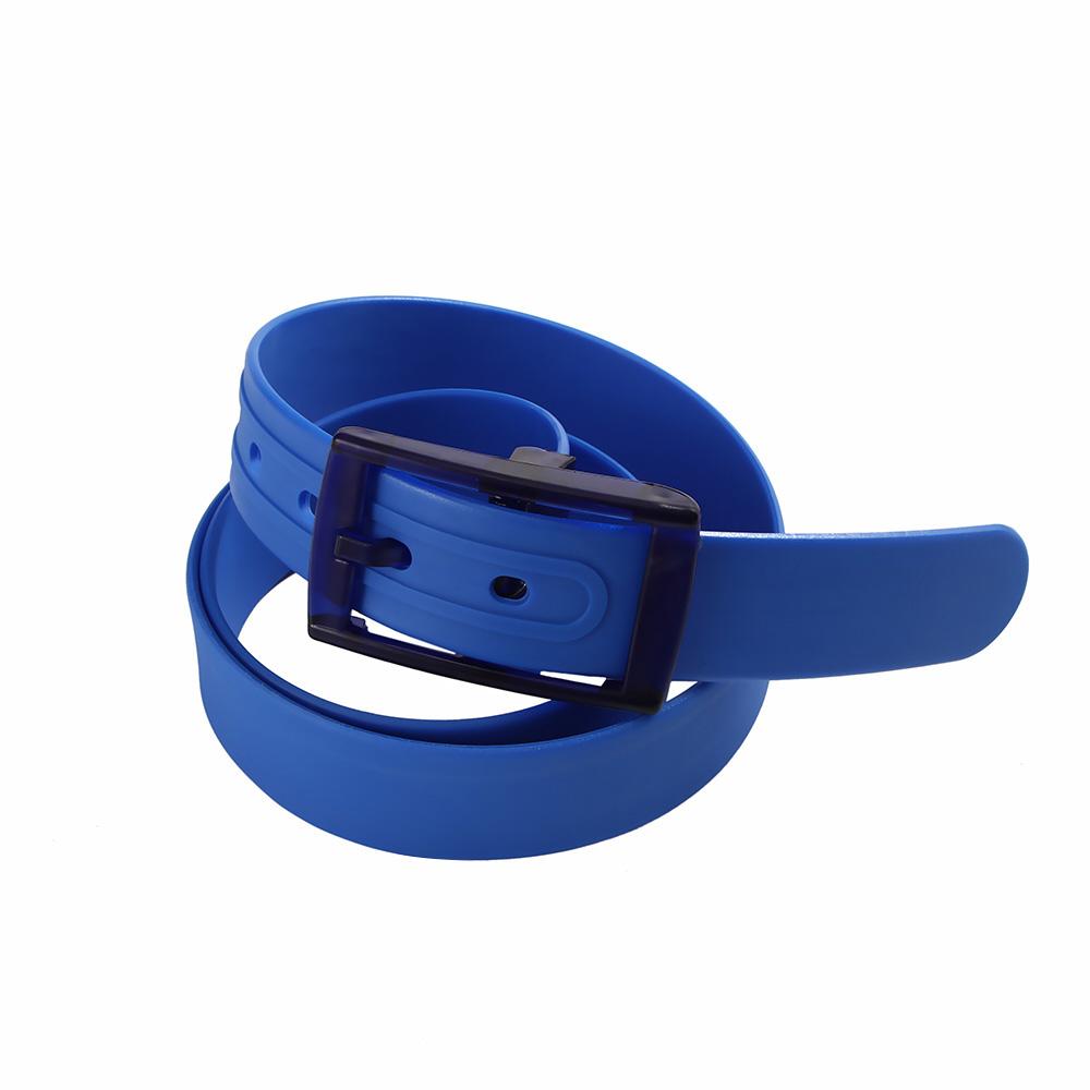 Waist Belt Strap Ceinture Smooth Buckle Plastic Buckle Casual Belts Waistband Belts Silicone Belt