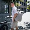 [PAPER&SONS] Рюкзак из крафт-бумаги, 22-28 л, Сосна, Изготовлен из крафт-бумаги FSC, Сделано в Германии, Водоотталкивающий, Легкий, Веганский, Большой вместимости, с
