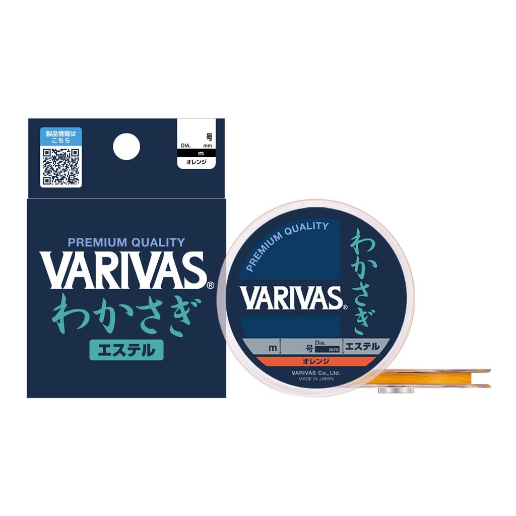 VARIVAS Wakasagi Ester 60м Оранжевый Нет. 0,3