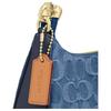 Coach Джинсовая сумка через плечо Teri Mini Женская Золотой & Индиго CDQ25-IMTYV