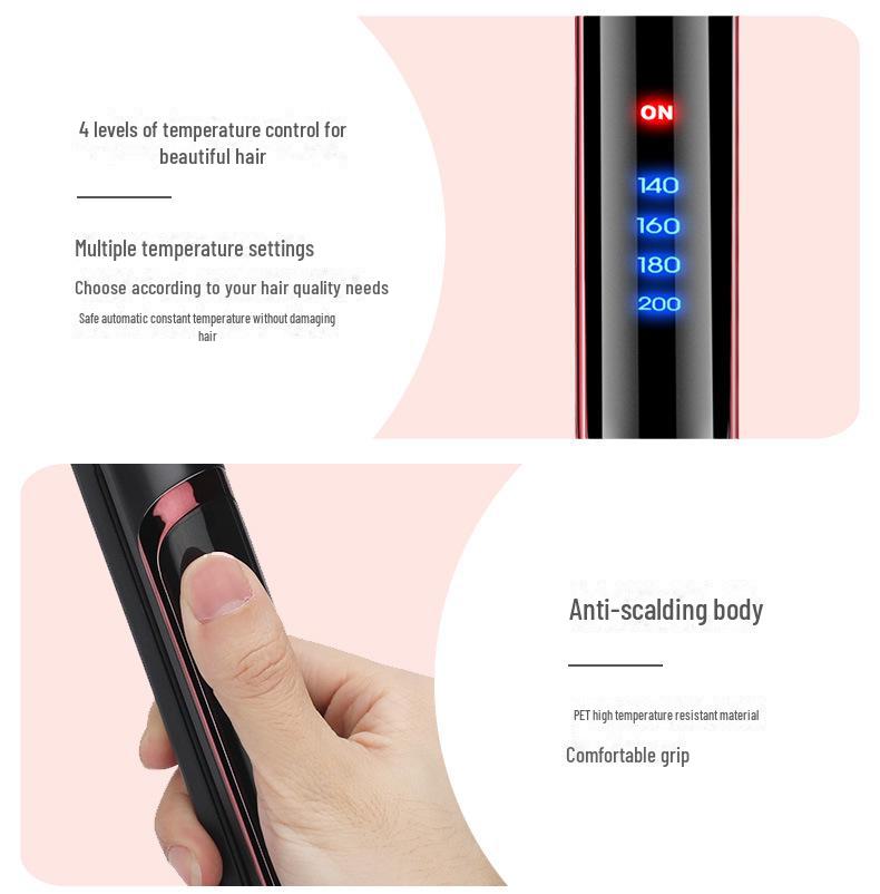 Yongri — щипцы для завивки и выпрямления волос двойного назначения с четырехскоростной регулировкой температуры