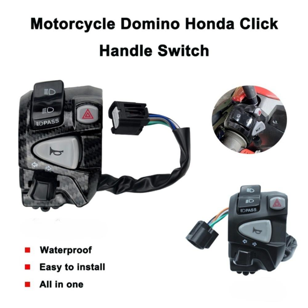 Handlebar Mounting Handlebar Control Switch for Honda Click 125/150 Motorbike Modified