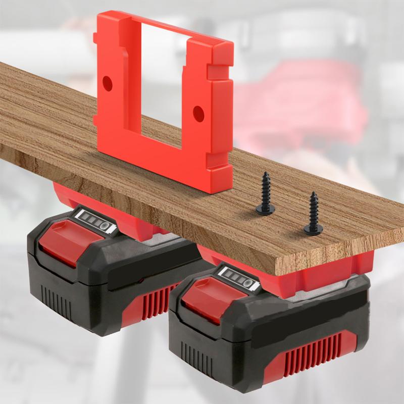 1 Комплект Кронштейн для хранения аккумуляторов Аксессуары Портативный Базовый кронштейн для аккумулятора Для Einhell Power X-Change Настенный держатель для аккумулятора