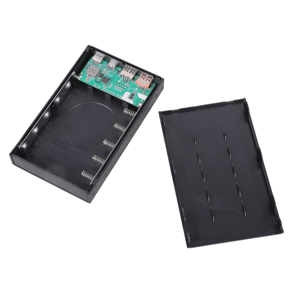 QC3.0 PD 5x18650 Батареи DIY Power Bank Коробка Держатель для Корпуса Быстрое Зарядное устройство для Корпуса Съемный ЖК-дисплей DIY Аксессуар
