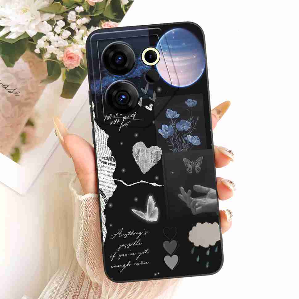 Simple Design Cartoon For Tecno Camon 20 Premier 5G Case Silicone Back Cover For Camon 20Premier 5G CK9n Phone Cases Bumper