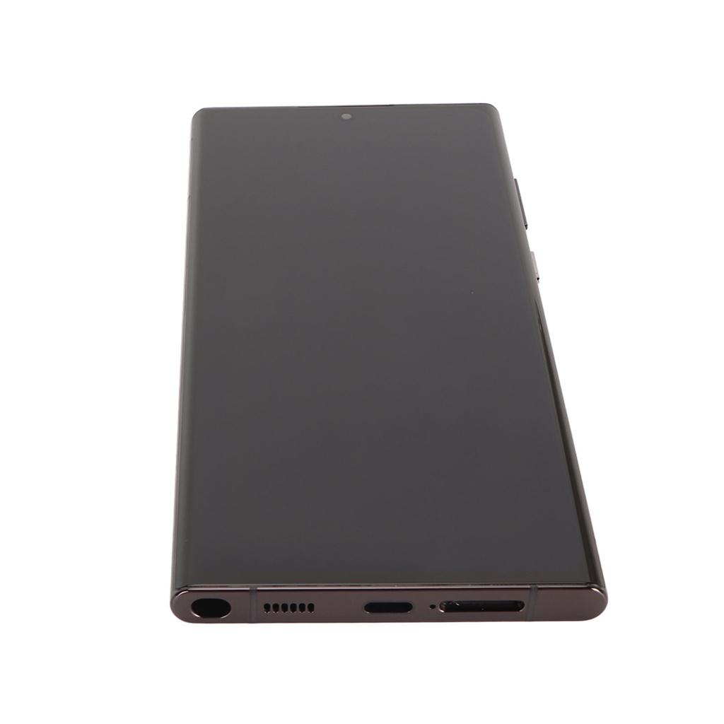 Замена экрана телефона с рамкой Функция отпечатка пальца Черный Сенсорный дисплей Дигитайзер в сборе Запчасти для замены телефона