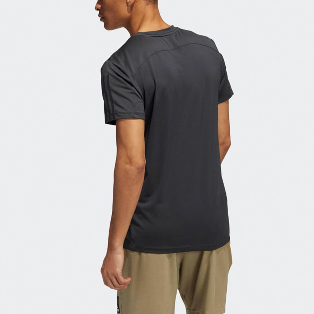 adidas Футболка Primeblue Aeroready Sport Training Quick-Dry с коротким рукавом для мужчин, черная H16879