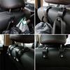 VYTR5 2pcs ABS Car Seat Hook Storage Hook Auto Accessories For Citroen C1 C3 C4 C4L C5 C6 VTS C-Elysee C4-Picasso Aircross Berlingo C8
