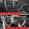 Отделка рамки декора рулевого колеса из углеродного волокна для Mitsubishi Outlander