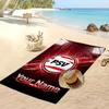 PSV Eindhoven FC Personalized Printed Beach Towel Soccer Logo Support Custom Name Text Absorbent Towel For Sport Travel Special Gift