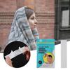 36Pcs Double Sided Headscarf Tape Waterproof Invisible Transparent Multi-purpose Clothes Dress Fabric Adhesive Tape Garment Accessories