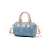 New Disney Strawberry Bear Series PVC Shoulder Bag, Crossbody Bag, Handbag Regular Women's Denim Blue BNK-72700
