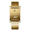 Smooth Finish Quartz Watch Retro Styling Men's Watch Practical Square Watch  Couple Matching