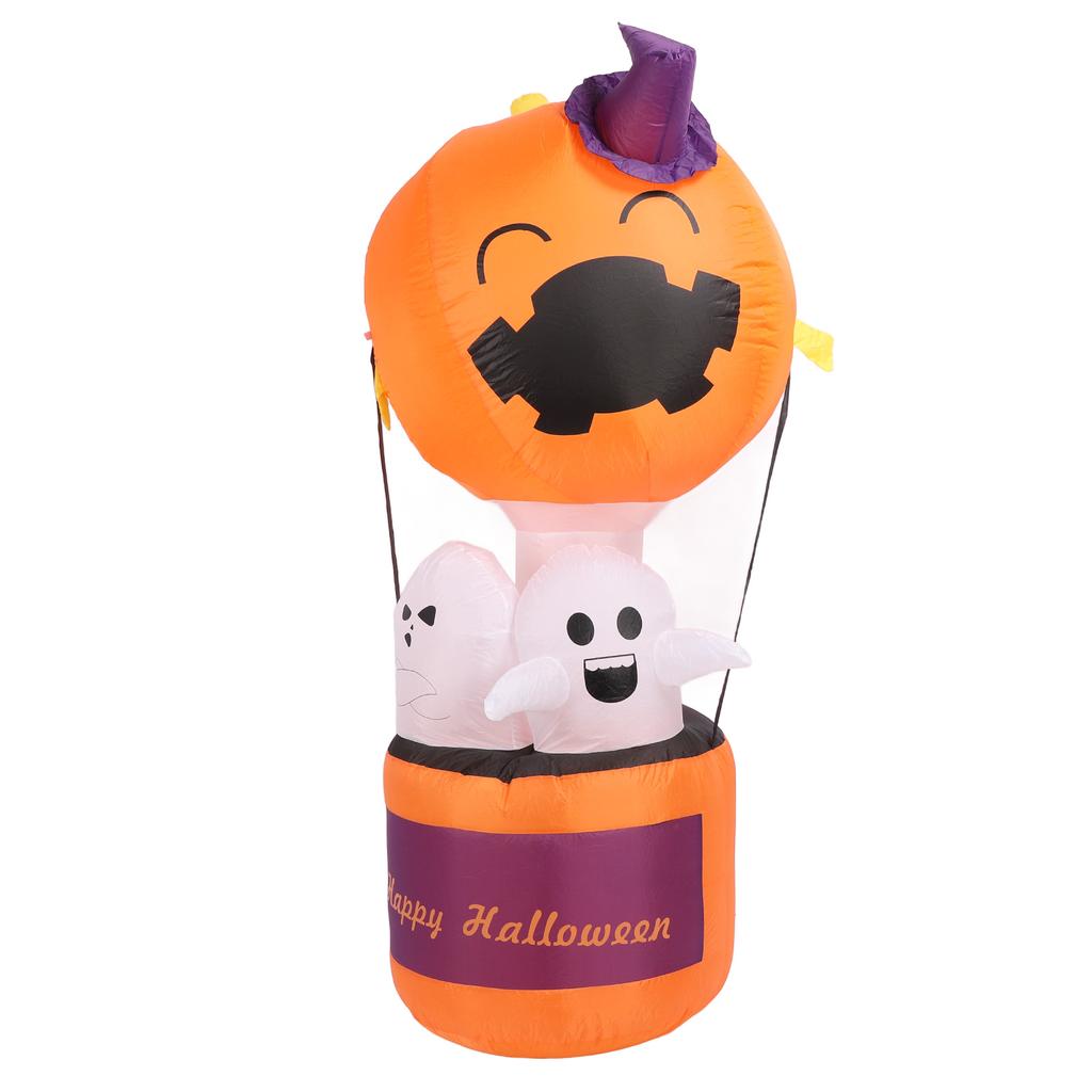 1,8 м надувной призрачный шар, привлекающий внимание, тыква, украшение двора со встроенным светодиодом для сада