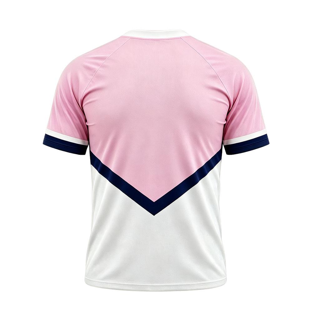 Le Tour De Jacques 80 Jersey T-Shirt V-neck Short Sleeve Summer Unisex Streetwear Graphic Full Print Merch Tshirts Women Men Top