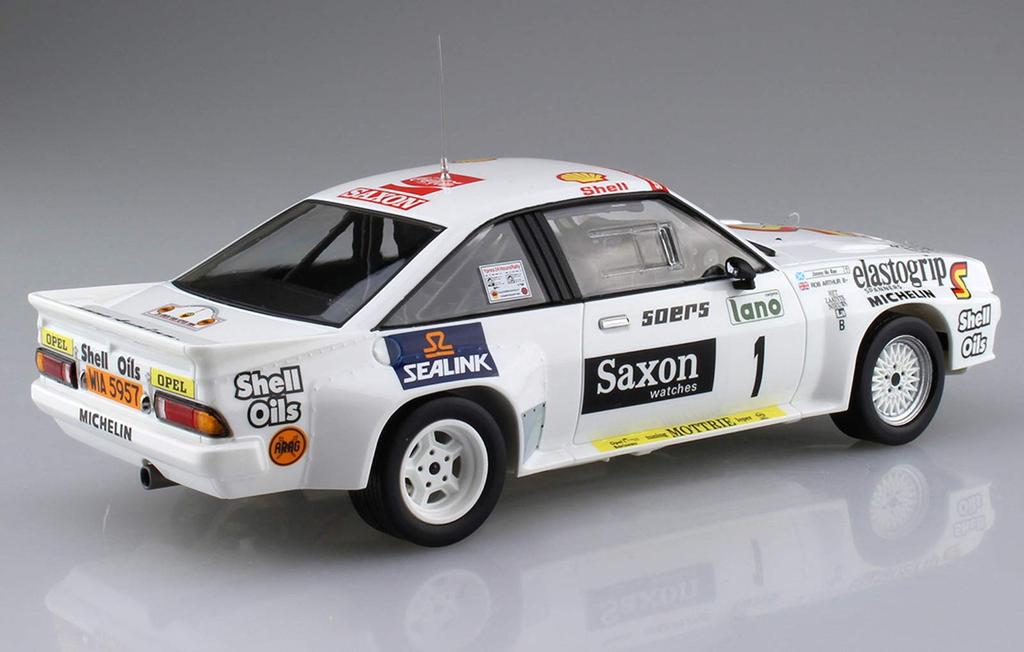 Aoshima Bunka Kyozai Skynet Серия Belkits 9 Opel Manta 400 Джимми МакРей 24 часа Ипра Пластиковая модель 1/24 №. Гр.Б