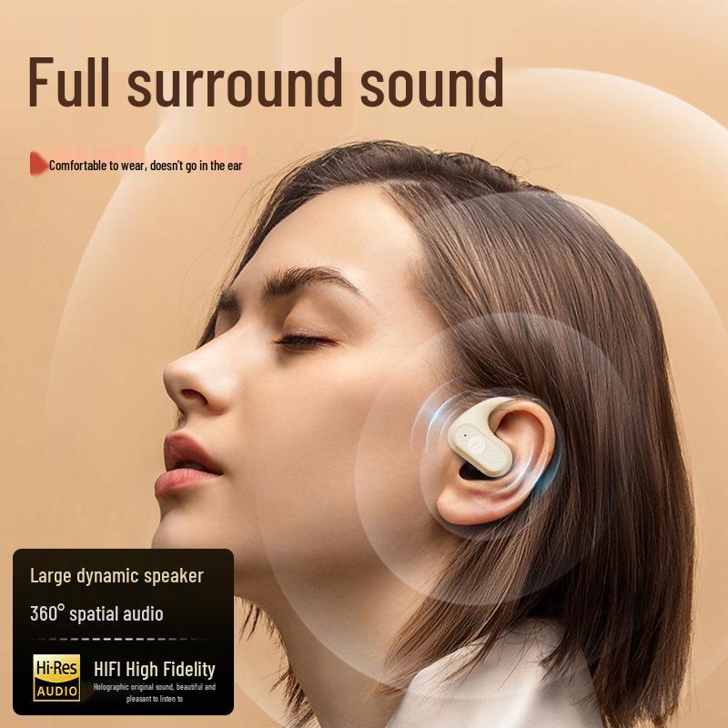 Bluetooth-гарнитура с открытым ухом Z68: Прозрачный дизайн 'Яичная скорлупа', Умный дисплей, Сверхдолгий срок службы батареи