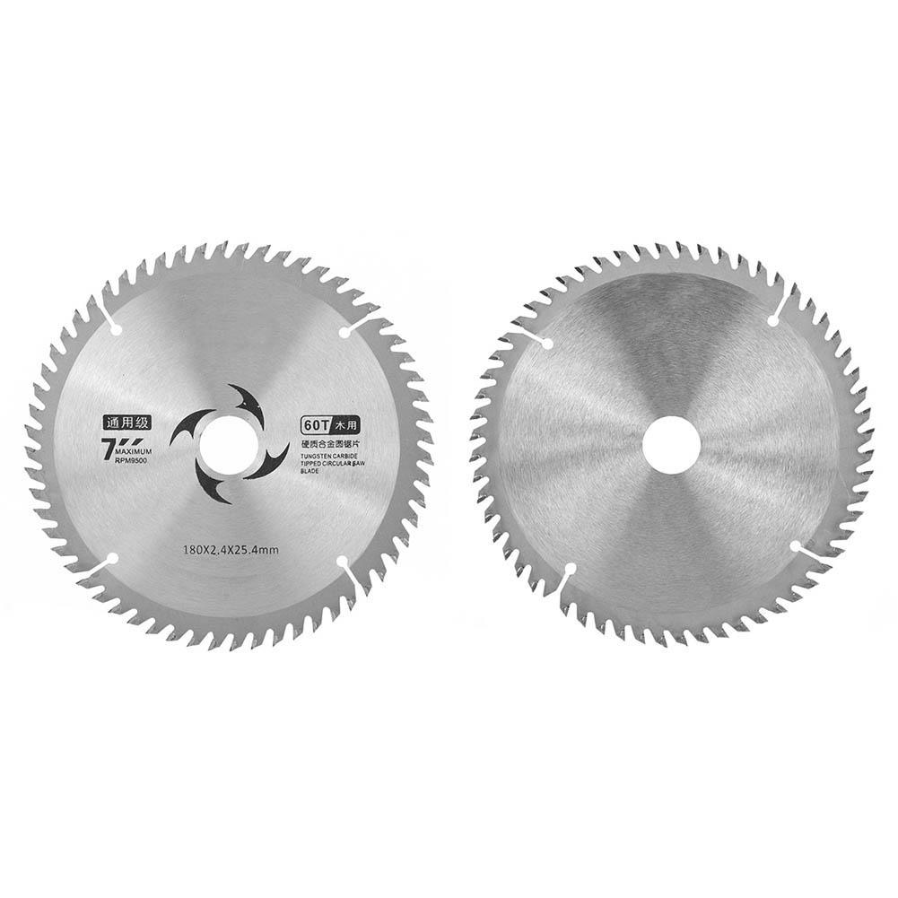 Carbide Circular Saw Blade Round Cutting Disc for Cutting Wood Woodworking Tools 7 Inch60T