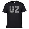 Rock Band U2 T-shirt Unisex 100% Cotton Unisex Women T-Shirt Top Sales Band Shirt N012 Unisex