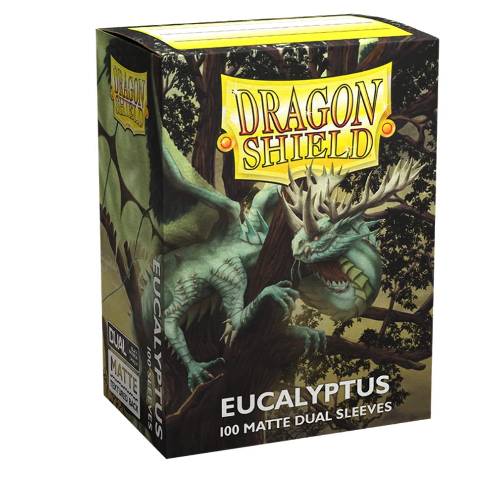 Dragon Shield Matte Dual Sleeves Standard Size Eucalyptus 100 Sheets AT-15049