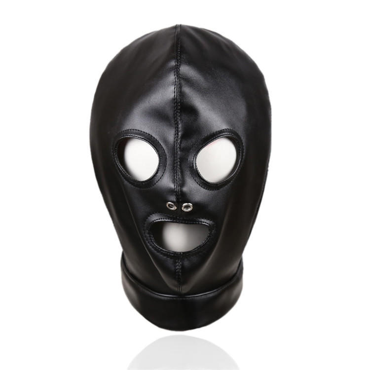 BDSM Sex Mask Adult Toys Fetish Sex Toy Slave Headgearleather Head Covering