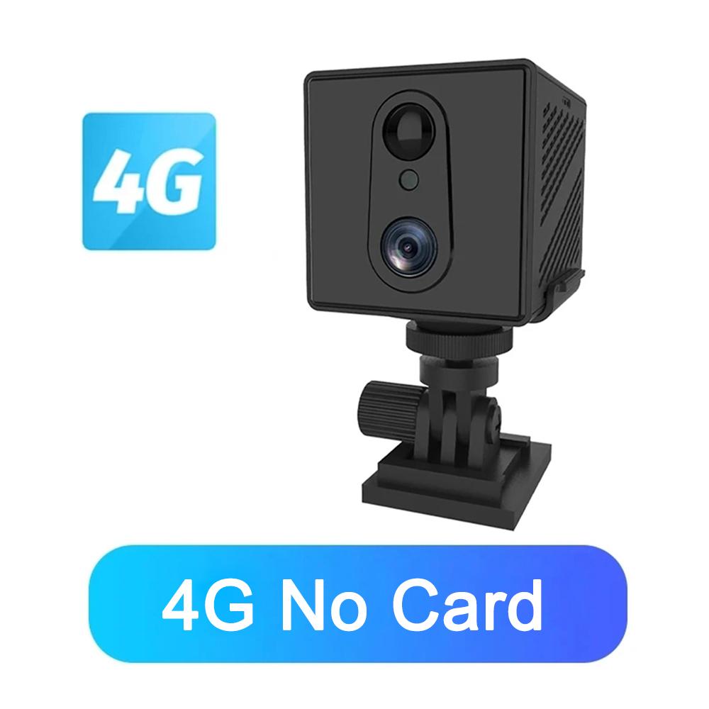 4G SIM-карта WiFi 5 МП Камера видеонаблюдения с ночным видением Мини-камера безопасности Батарея 3000 мАч Низкое энергопотребление Голосовая связь Видеокамера видеонаблюдения