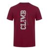 Climb Rock Climber Bouldering Silhouette Outdoor Sports T Shirt Unisex Short Sleeve Tshirts Da561