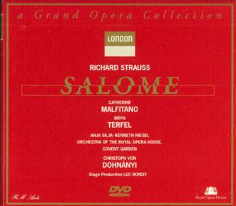 DVD CHRISTOPH VON DOHONANYI - R.strauss: Salome VDI82772 LONDON Japan Classical Used
