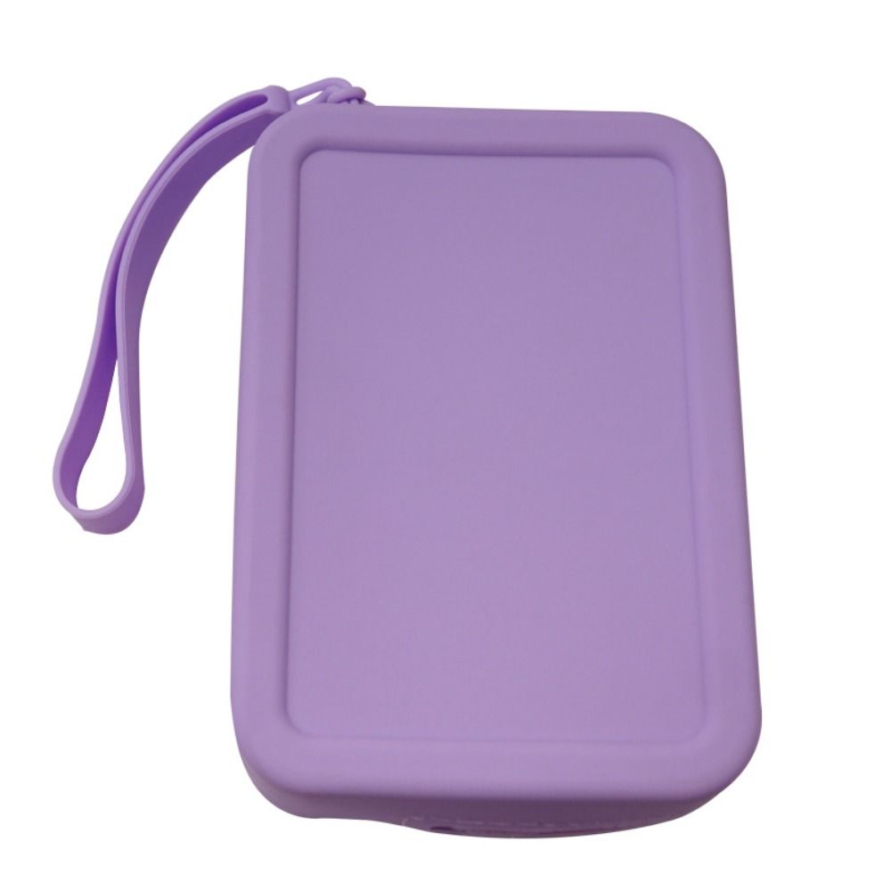 Прямоугольная силиконовая косметичка Morandi Color Сумка для мелких предметов Сумка для хранения гигиенических салфеток