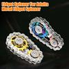 Sprocket Flywheel Fidget Spinner Toy Stress Anxiety Relief Kids Teens Adults Metal Bike Chains Fingertip Gear Gyroscope Sensory Spinning Toy