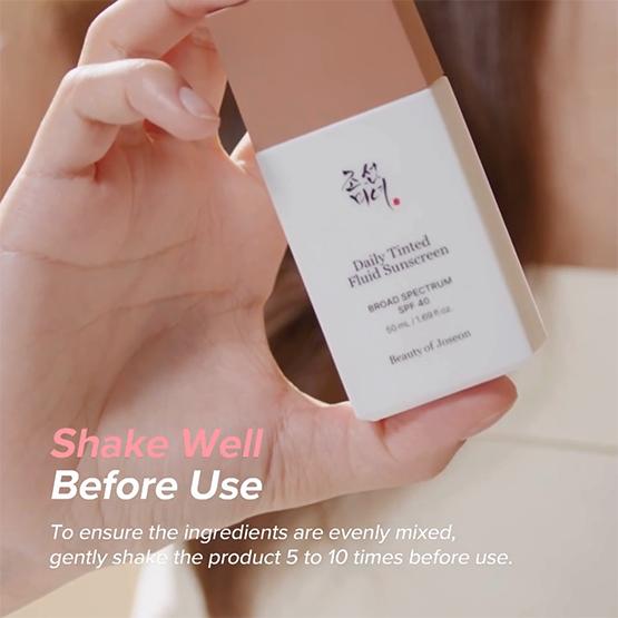 Beauty of Joseon Daily Tinted Fluid Sunscreen SPF 50+ PA+++ 50ml