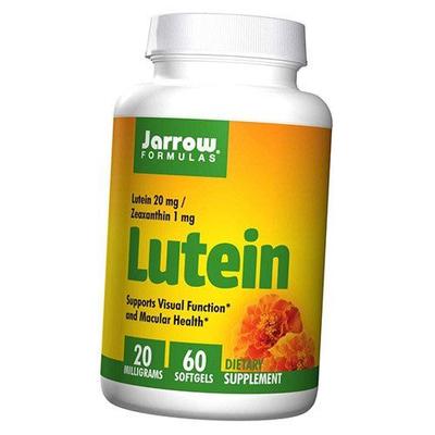 Лютеин и Зеаксантин, Lutein 20, 60гелкапс (72345008)