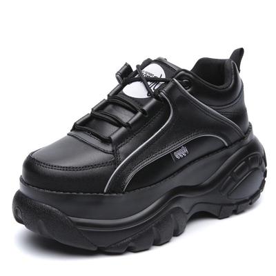 Толстая подошва европейских и американских карамельных молочных чайных кроссовок стелька увеличивающая рост женские