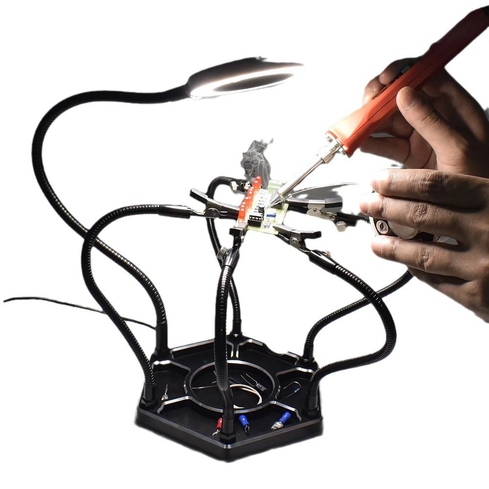 Паяльная станция Helping Hands, паяльная станция FiveClaw, паяльный инструмент Third Hand с