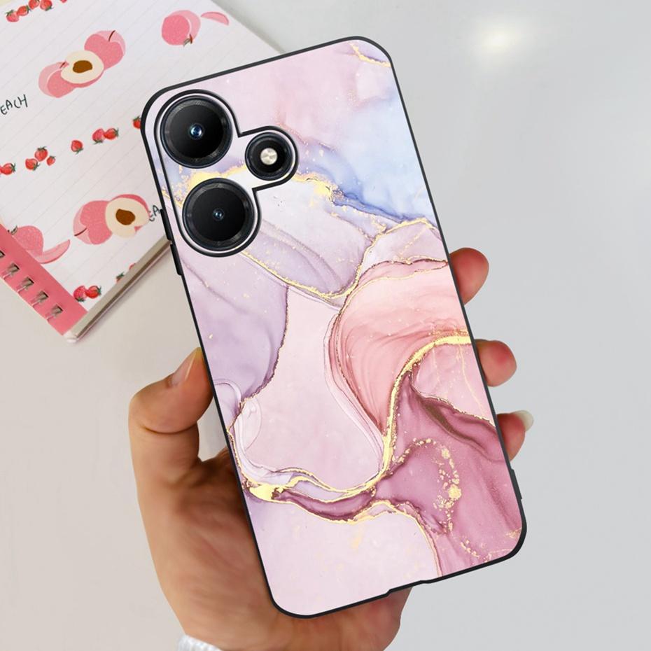 Милый Чехол Для Телефона Для Infinix Hot 30i Hot30 30 Play NFC 2023 Мягкий Силиконовый ТПУ Задняя Крышка Для Infinix Hot30i Hot 30 30Play