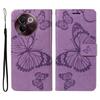 For vivo V30e 5G Wallet Case Floral Butterfly Imprinted Leather Phone Cover Stand