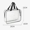 Waterproof Storage Bag Transparent PVC Tote Pouch for Building Blocks Beach Toys Toiletries