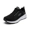 Skechers Edgeride Men Versatile Comfort Mesh Wear Resistant Breathable Low Top Casual Shoes Black White 232843-BKW