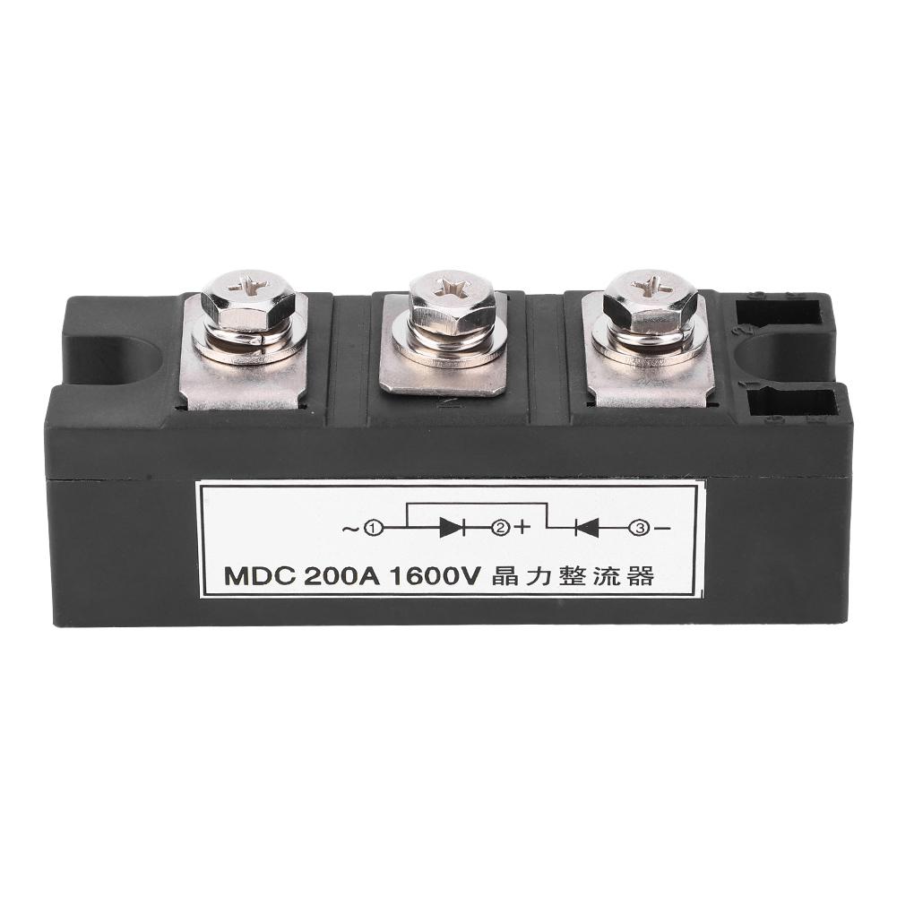 MDC 200A 1600V Модуль выпрямительного моста Инверторный выпрямительный мостовой диодный модуль