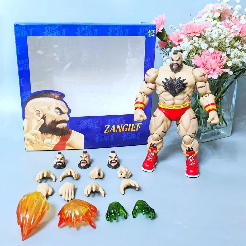 Фигурка Зангиева из Street Fighter, шарнирная, коллекционная модель, игрушки, 22 см