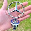 1 шт. 44 мм 57 мм 74 мм Металл Для Mercedes Benz Передний Капот Головной GLA GLB GLC GLE E200 E260 E300 Значок Эмблема Аксессуары