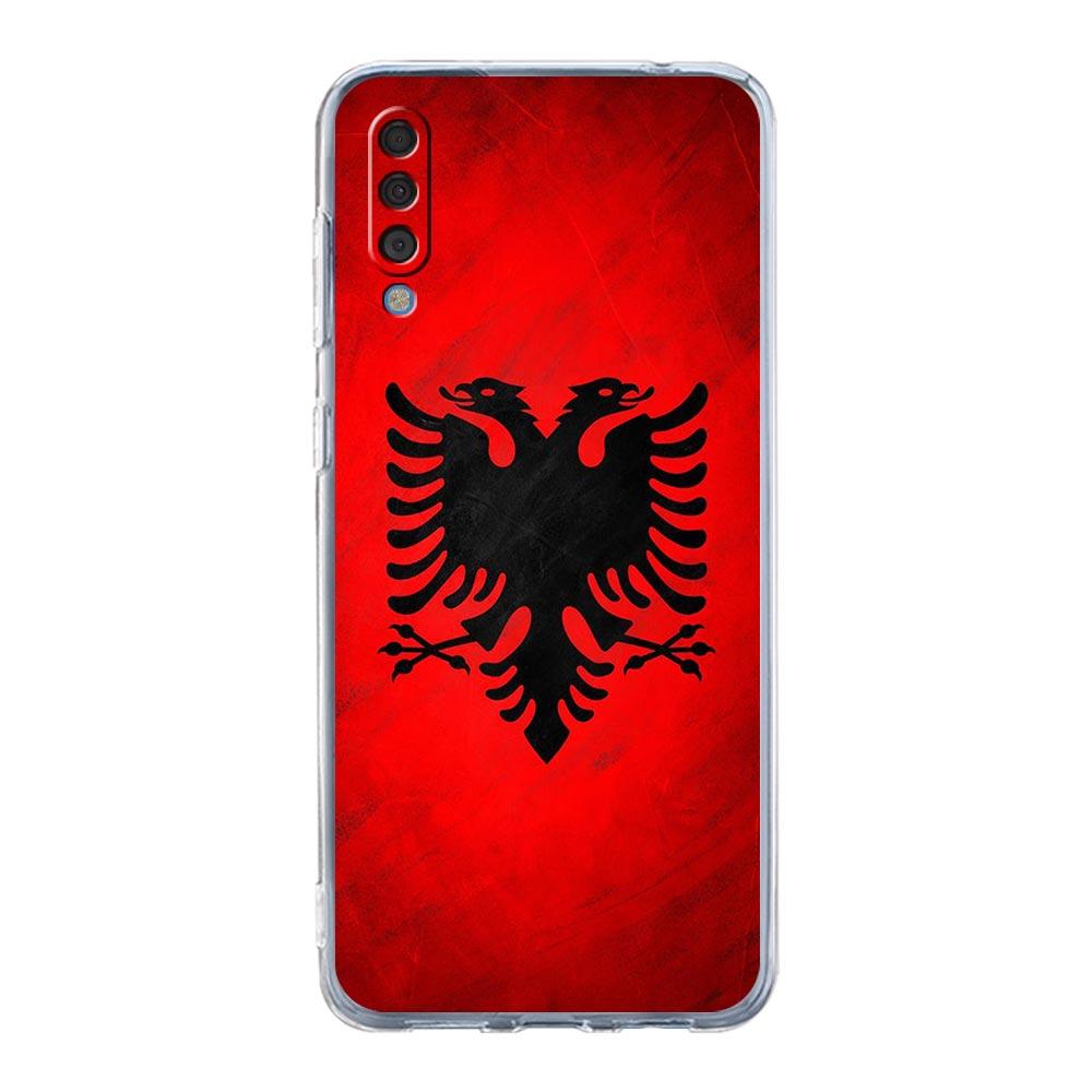 Албания Албанцы Флаг Для Samsung Galaxy A14 Чехол A50 A70 A30 A40 A20E A10S A20S A02S A04S A12 A22 A32 A34 A42 A52 5G A54 Обложка
