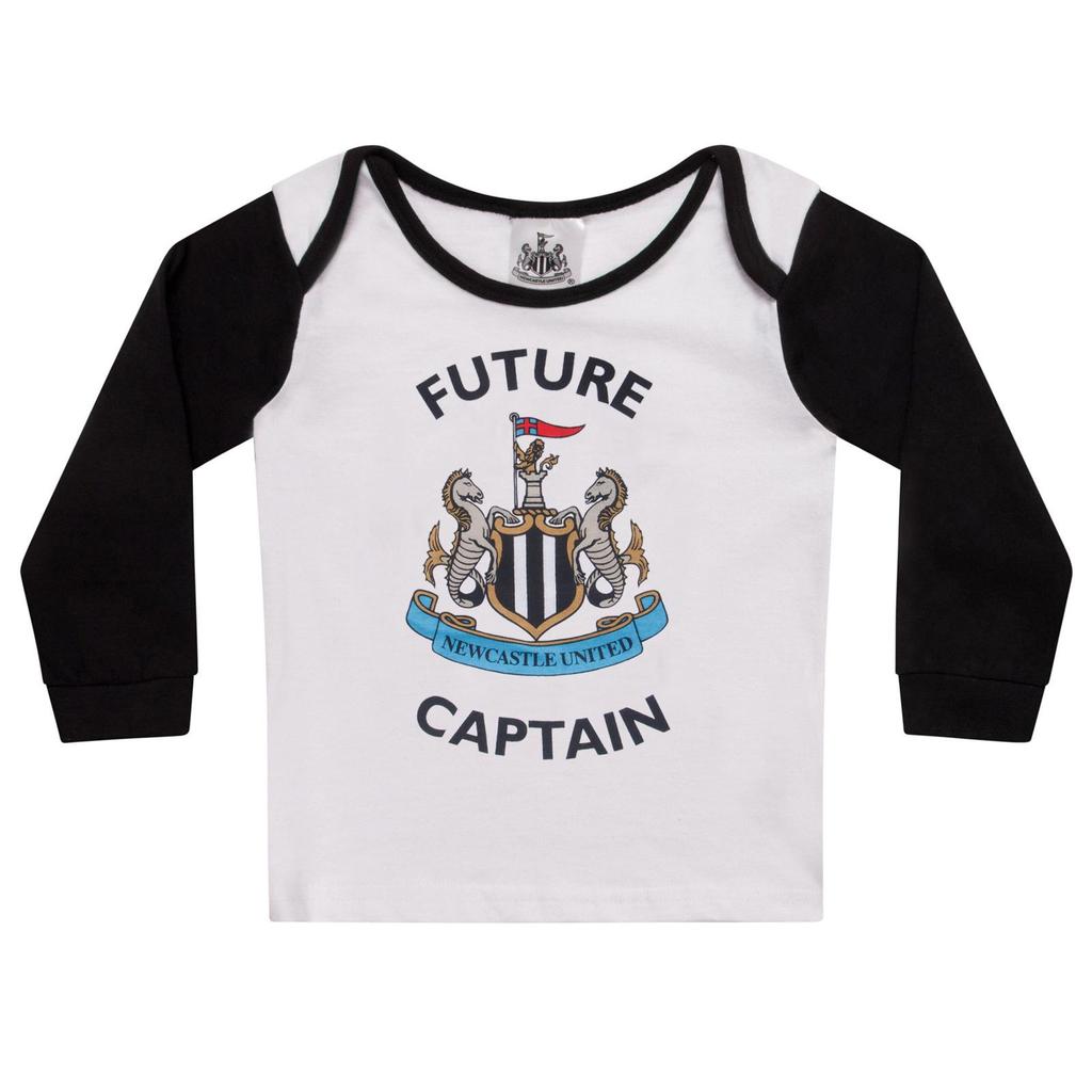 Newcastle United FC Baby Boys Future Captain Long Pyjama Set