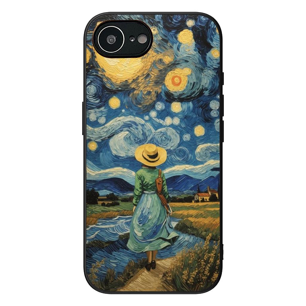 Starry Night Van Gogh Sky Art Cover for Samsung Galaxy A36 A17 A26 A07 A35 A54 A53 A13 A33 A34 S8 S9 S20 S21 FE S10 Plus Case
