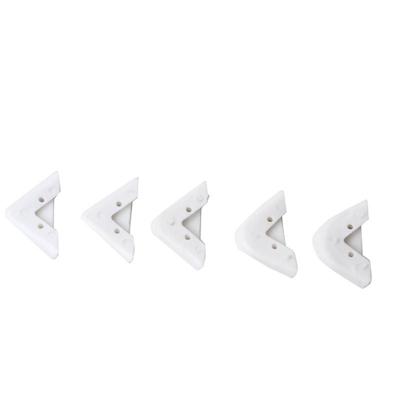 Набор из 5 инструментов для швов: Скребки для клея для стекла и пластика, набор угловых лопаток «Инь-Ян»